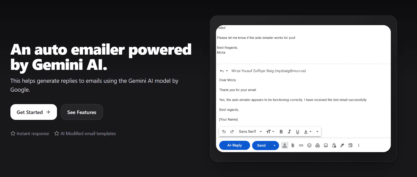 Auto Emailer